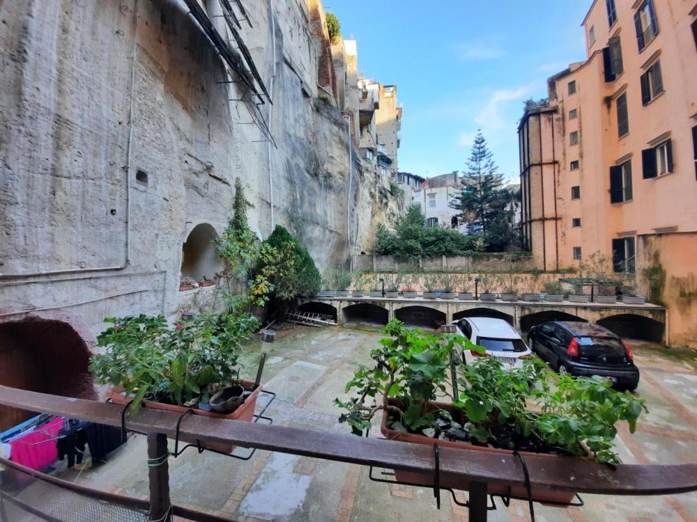 Apartmán La Casa Nella Roccia Neapol Exteriér fotografie